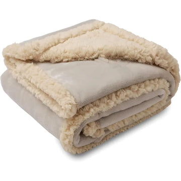 Cozy Sherpa Pet Throw